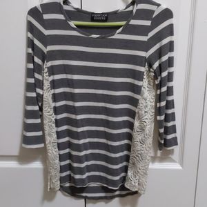 Casual stripe top